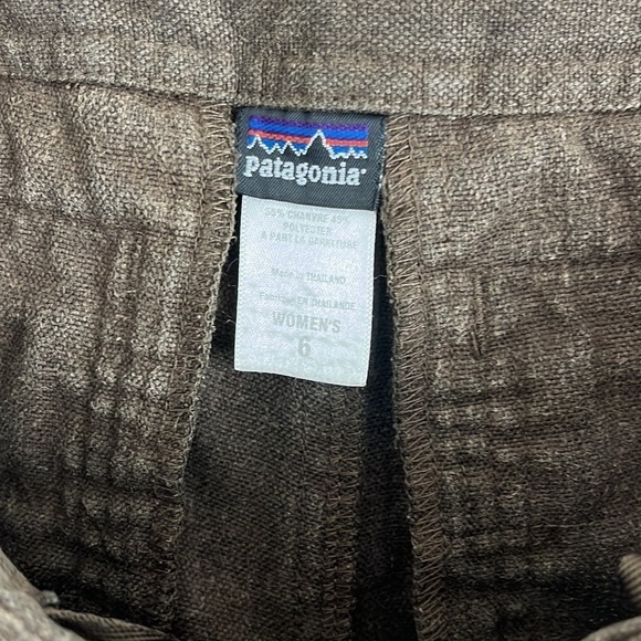 Patagonia Hemp-Blend Chocolate-Brown Pants - Picture 5 of 8